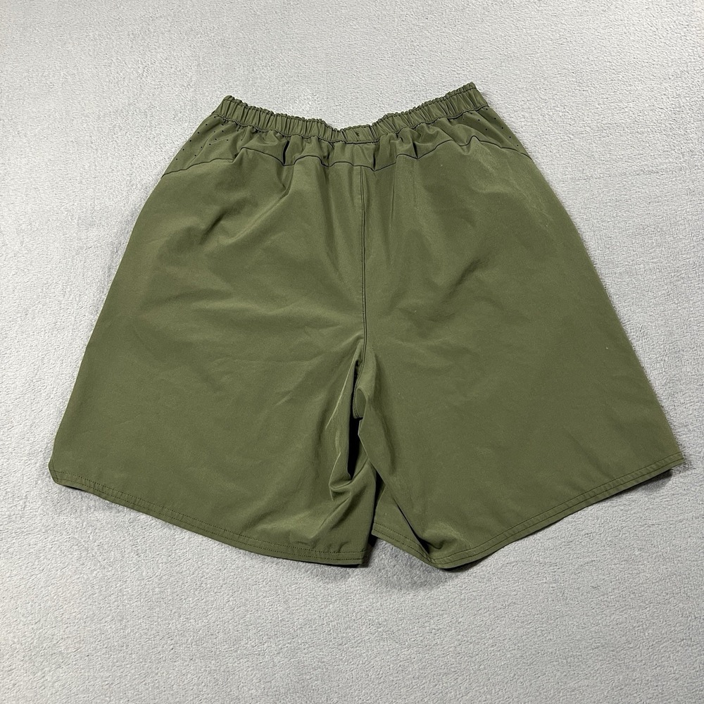 REI Co Op Shorts Mens S Olive‎ Green Active Persuit 7" Lined Pockets Hiking